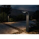 Independence 12 AC/DC 2.75 watt Textured Black Curved Path Light in 3000K